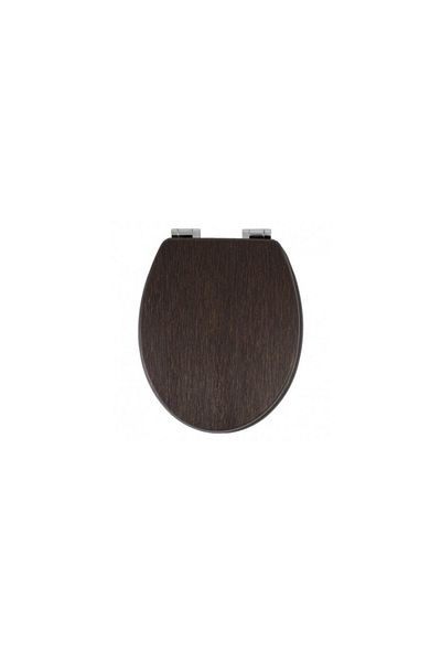 AWDO Capac WC AWD Wenge, cu închidere silențioasă, MDF, 37x45,5x4,5 cm