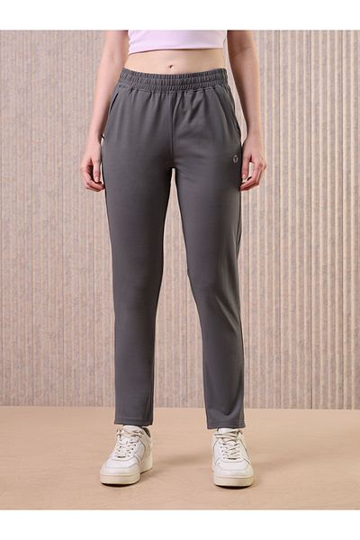Technosport By Styli بنطال رياضي سادة بقصّة Slim Fit مع جيوب