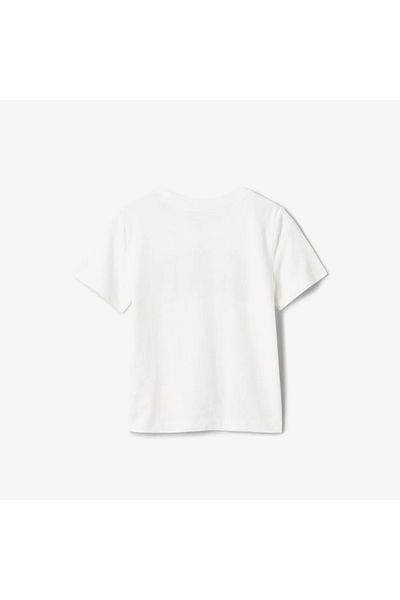 GAP Baby Boy Off-White Logo T-Shirt