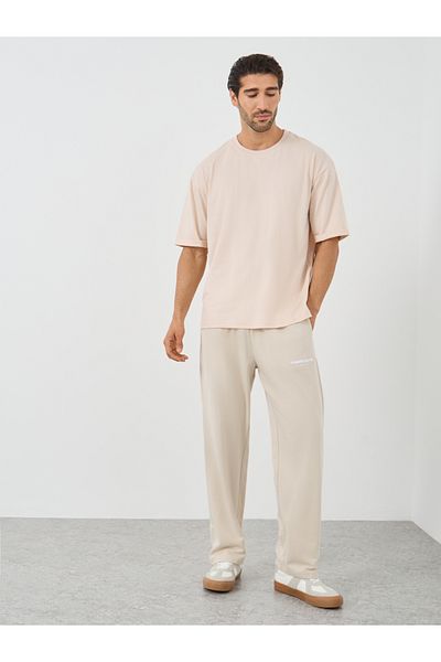 Styli Oversized Round Neck Short Sleeve T-Shirt
