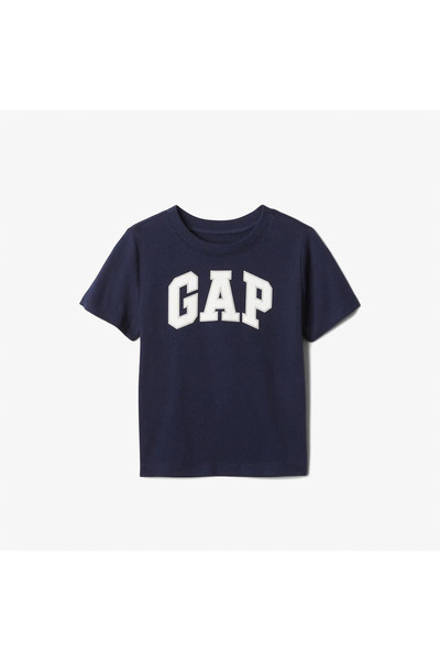GAP V-Bas Çocuk Gri T-Shirt