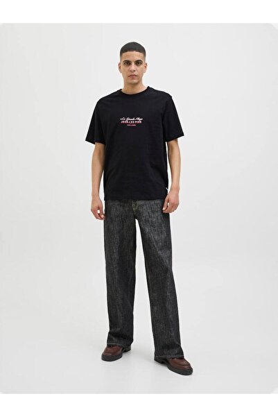 Jack & Jones Slogan Print Short Sleeve T-Shirt