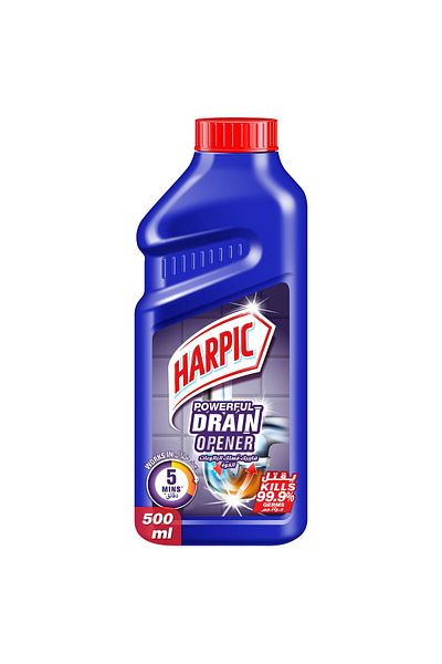 Harpic Powerful Drain Opener Cleaning Gel 500 ml