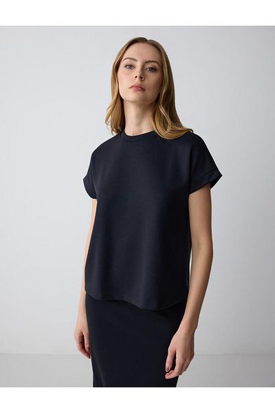 Jimmy Key Black Relaxed T-Shirt