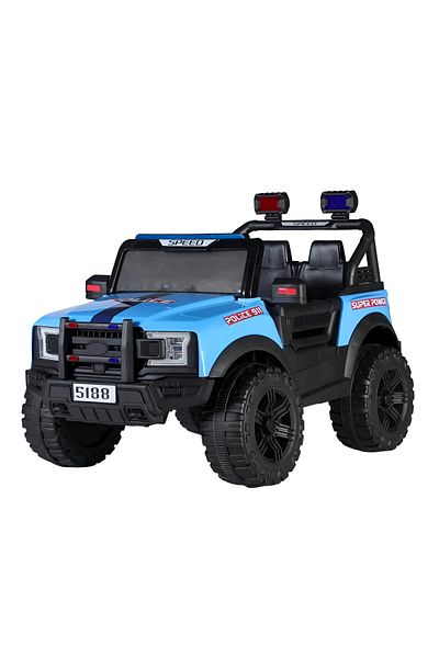 rexa Kids Electric Police Ride-On Car
