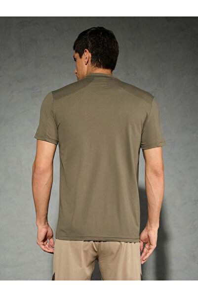 Technosport By Styli Solid Short Sleeve Stretch Polo T-Shirt