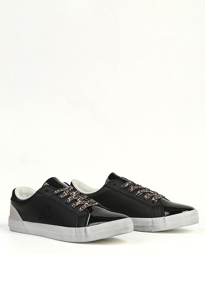 Benetton Black Women's Sports Shoes Imported Bni-11526