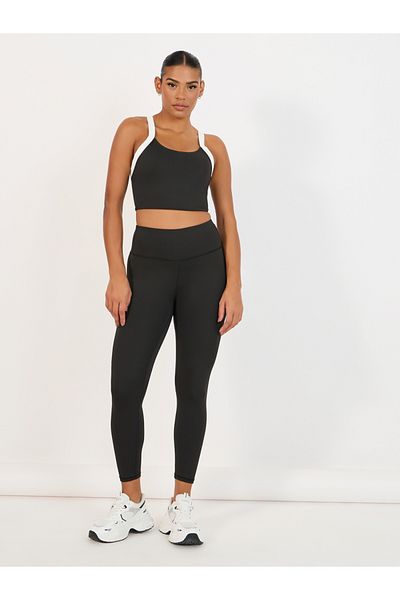 Styli Broad Waistband Basic Leggings