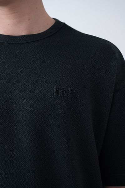 İLKCET MODA Ανδρικό μπλουζάκι Me Embroidery Oversize