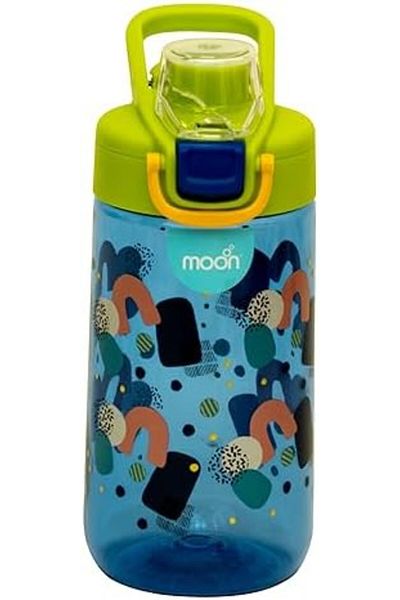 Moon Kids Tritan Bottle 103x74x186mm 470ml / 16oz -Green