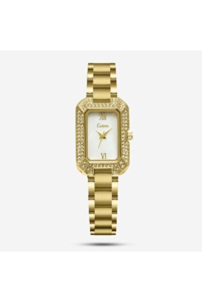 catera Women's Steel Watch in Gold Color