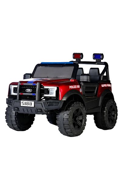 rexa Kids Electric Police Ride-On Car