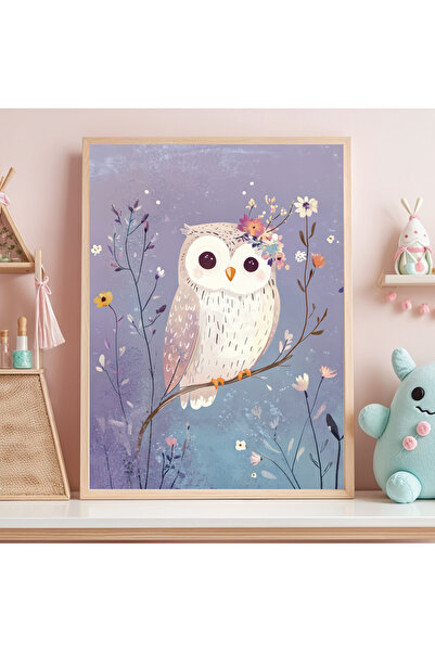 woodhomeworks Tek Parça Çocuk Odası Dekor Tablo Ttk