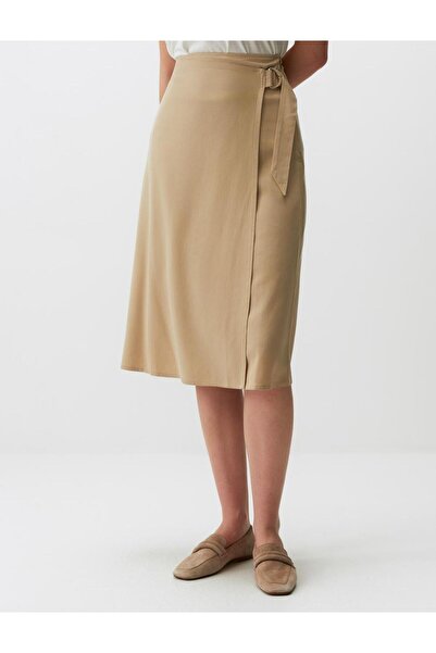Jimmy Key Regular Waist Belted Skirt