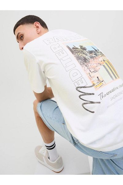 Jack & Jones Graphic Print Short Sleeve T-Shirt