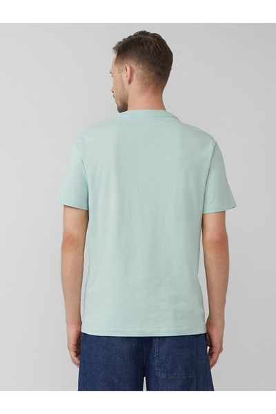 s.Oliver Men's T-shirt With Logo Print, Cotton, Regular Fit