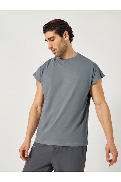 Styli Slogan Print Oversized Training T-Shirt