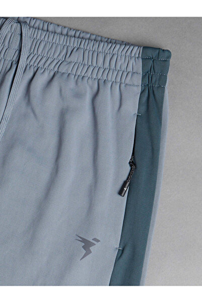 Technosport By Styli Men Solid Slim Fit Track Pants with TECHNO DRY