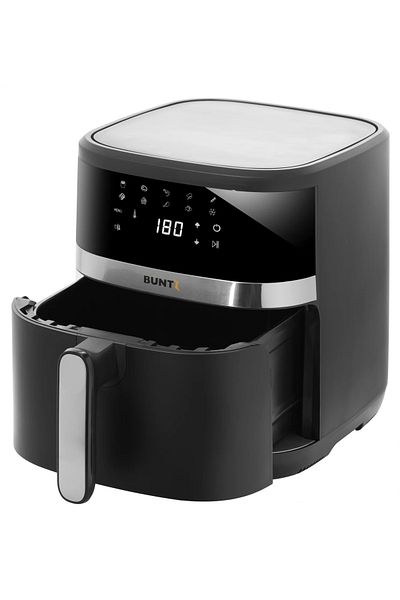 Buntz Friteuza cu aer cald BUNTZ BAF-65S, 1600W, 6.5L, termostat reglabil: 80-200˚ C, Negru