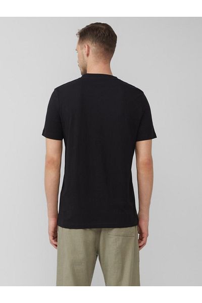 s.Oliver Men's T-shirt With Logo Print, Cotton, Regular Fit