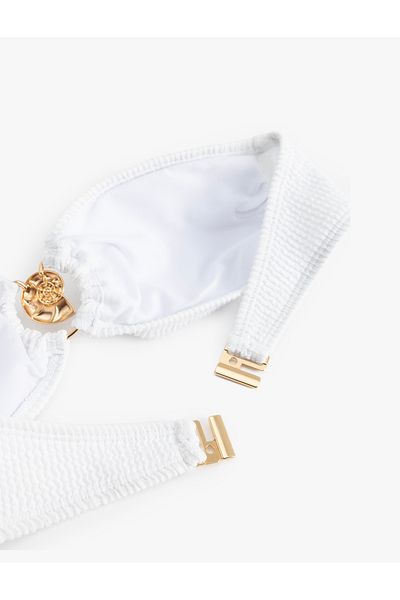 Koton Αξεσουάρ Sea Shell Μπικίνι με υφή στράπλες
