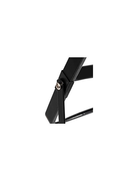 5 five simply smart Oglindă cosmetică Hollas, metal, neagră, 15,2 x 12,8 x Î 30 cm