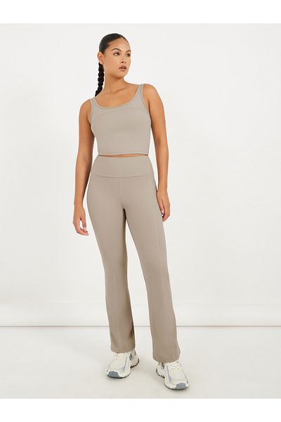 Styli Gymspire Edition - Label Cross Back Longline Sports Bra