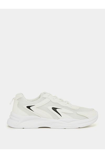 Styli Mesh Detail Chunky Sole Sneakers