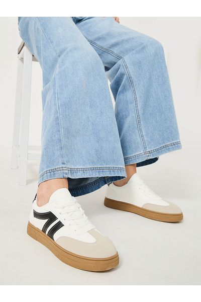 Styli Paneled Retro Sneaker