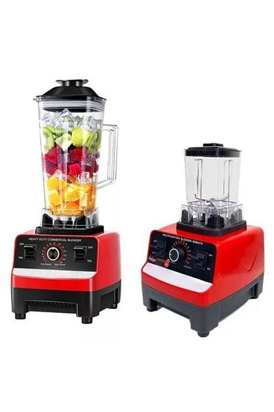 TodayShop Professional Blender 6000W, Multifunctional, Copper Motor, 15 Speeds
