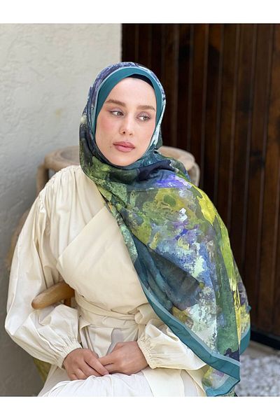 Modakaşmir Μαντήλι Mir Desen Lina