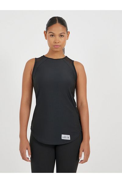 Styli Gymspire Edition - Label Back Mesh Insert Tank Top