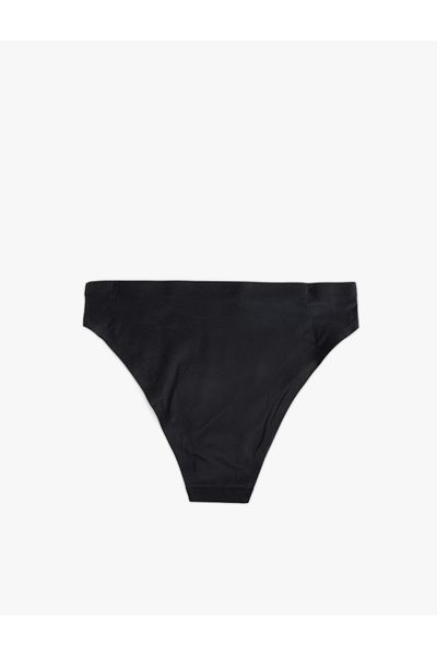 Koton Wrap the Body Lightweight Fabric Comfortable Fit Seam Trace Invisible Brazilian Panties