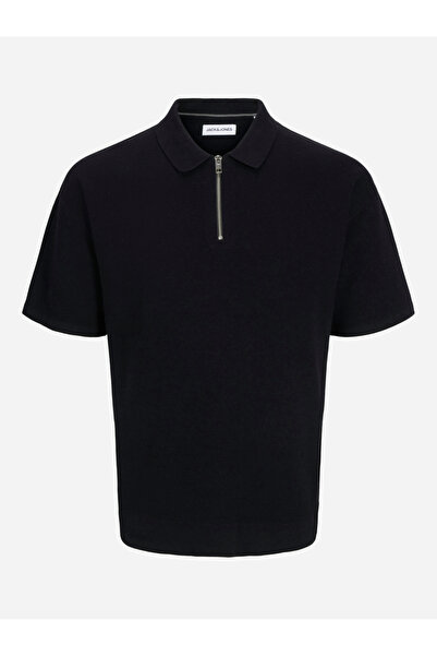 Jack & Jones Solid Collared Short Sleeve Polo T-Shirt