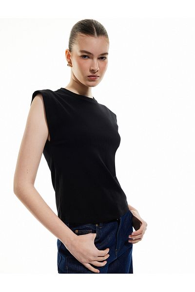 Koton Tricou de bază fără mâneci din bumbac