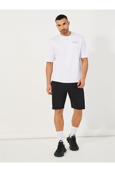 Styli Slogan Print Oversized Training T-Shirt