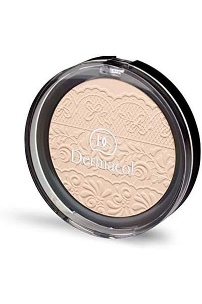 Dermacol Dermacol Compact Powder with Relief No. 2 – Lightweight, Mattifying Pressed Powder for All-Day shine