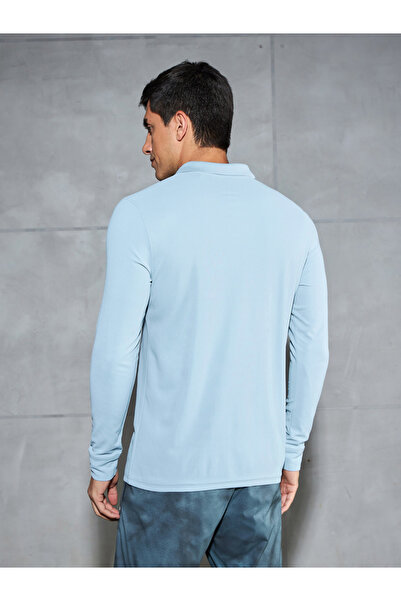 Technosport By Styli Solid Polo T-Shirt with Pocket Detail