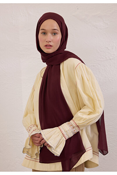 Fresh SOFT VİSKON ŞAL BORDO