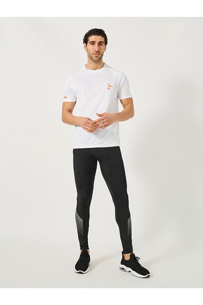 Styli Neon Print Micro Dot Raglan Fit Workout T-Shirt