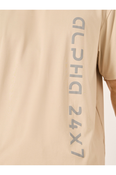 Styli Graphic Print Oversized Scuba T-Shirt