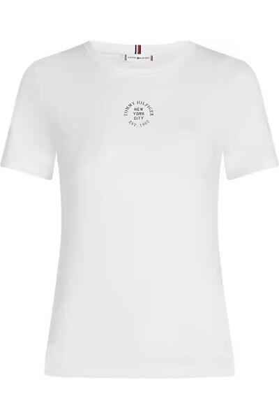 Tommy Hilfiger STAMP LOGO SLIM C-NK SS TEE