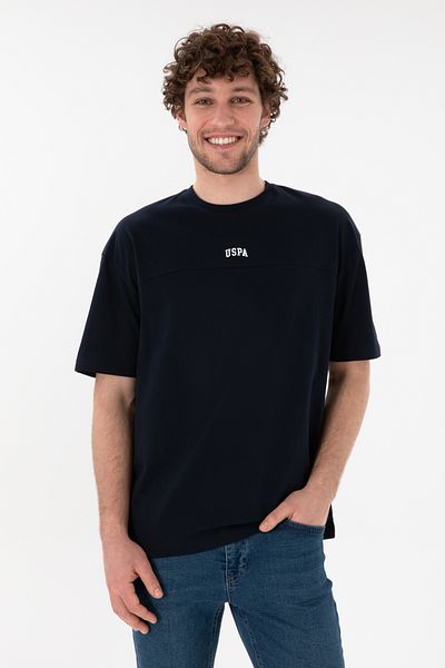 U.S. Polo Assn. Men's Comfort Fit Crew Neck Navy Blue T-Shirt 50306017-Vr033