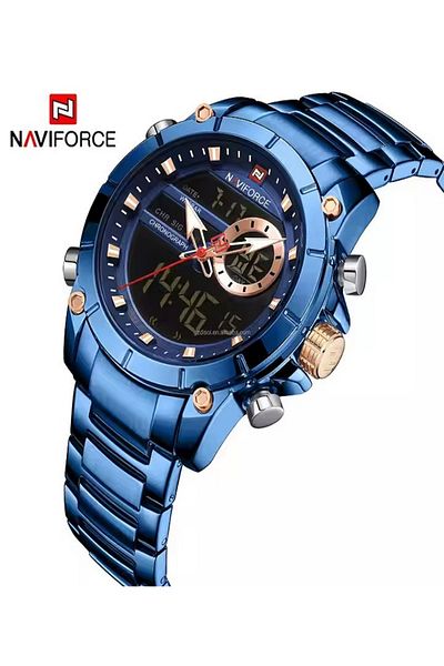 Naviforce Sport Men Watches Brand Quartz Wrist Watch for Man Digital Clock
