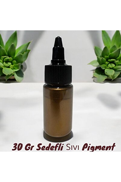 stonechem Epoksi Bazlı KAHVERENGİ Parlak Sıvı Sedefli Pigment 30 Gr Hobi,Sana...