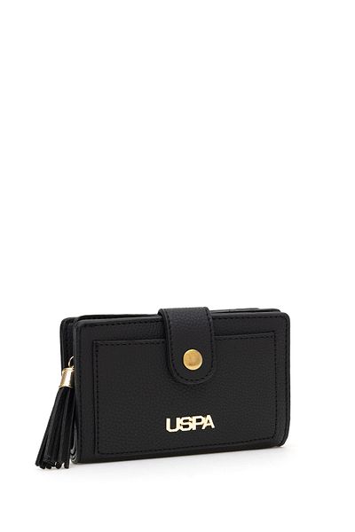 U.S. Polo Assn. Women's Black Wallet 50305048-Vr046