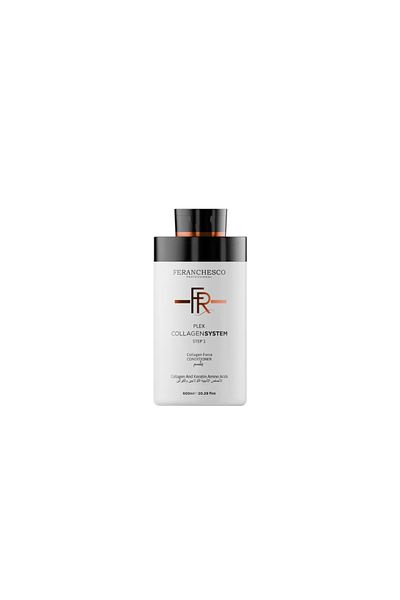Feranchesco Professional Plex Step 1 – Collagen System Hair Conditioner with Keratin Amino Acids (600ml)