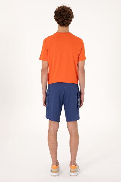 U.S. Polo Assn. Erkek Açık Lacivert Örme Şort 50299460-VR059