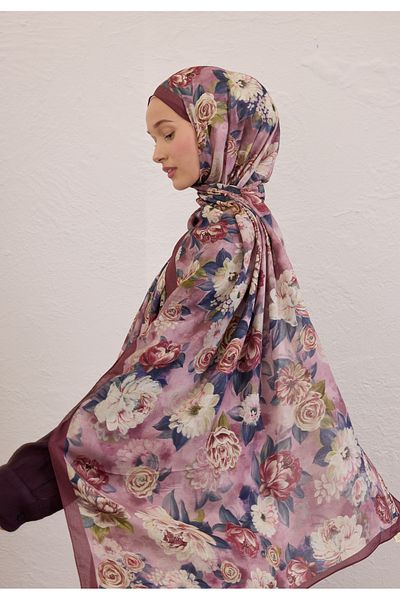 Fresh Magnolia Pattern Rami Shal Dry Rose