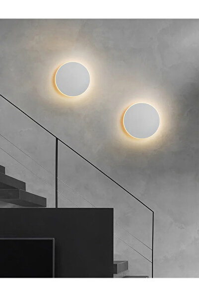 Hero Led HL-5610 6W 14 CM Dokunmatik Duvar Aplik Modern Duvar Lambası 3 Renk Duvar Aydınlatması